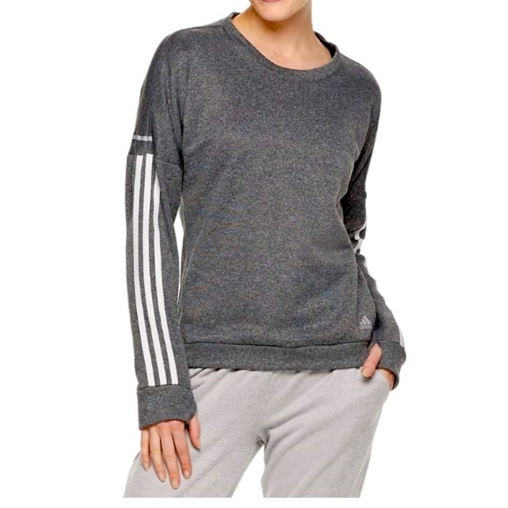 Adidas Three Stripe Sweatshirt